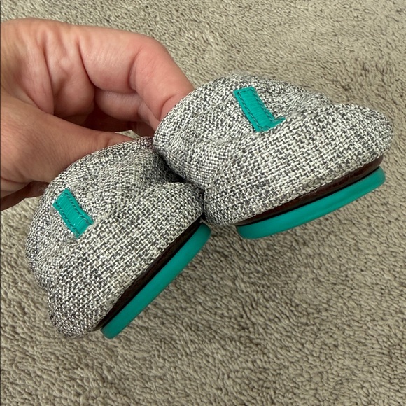 Tieks Silver Lake Vegan Ballet Flats Size 8 - Picture 4 of 6